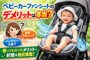 ベビーカー ファンシートのデメリットを徹底解説｜後悔しない選び方とおすすめも紹介